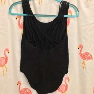 Cross Back Bodysuit
